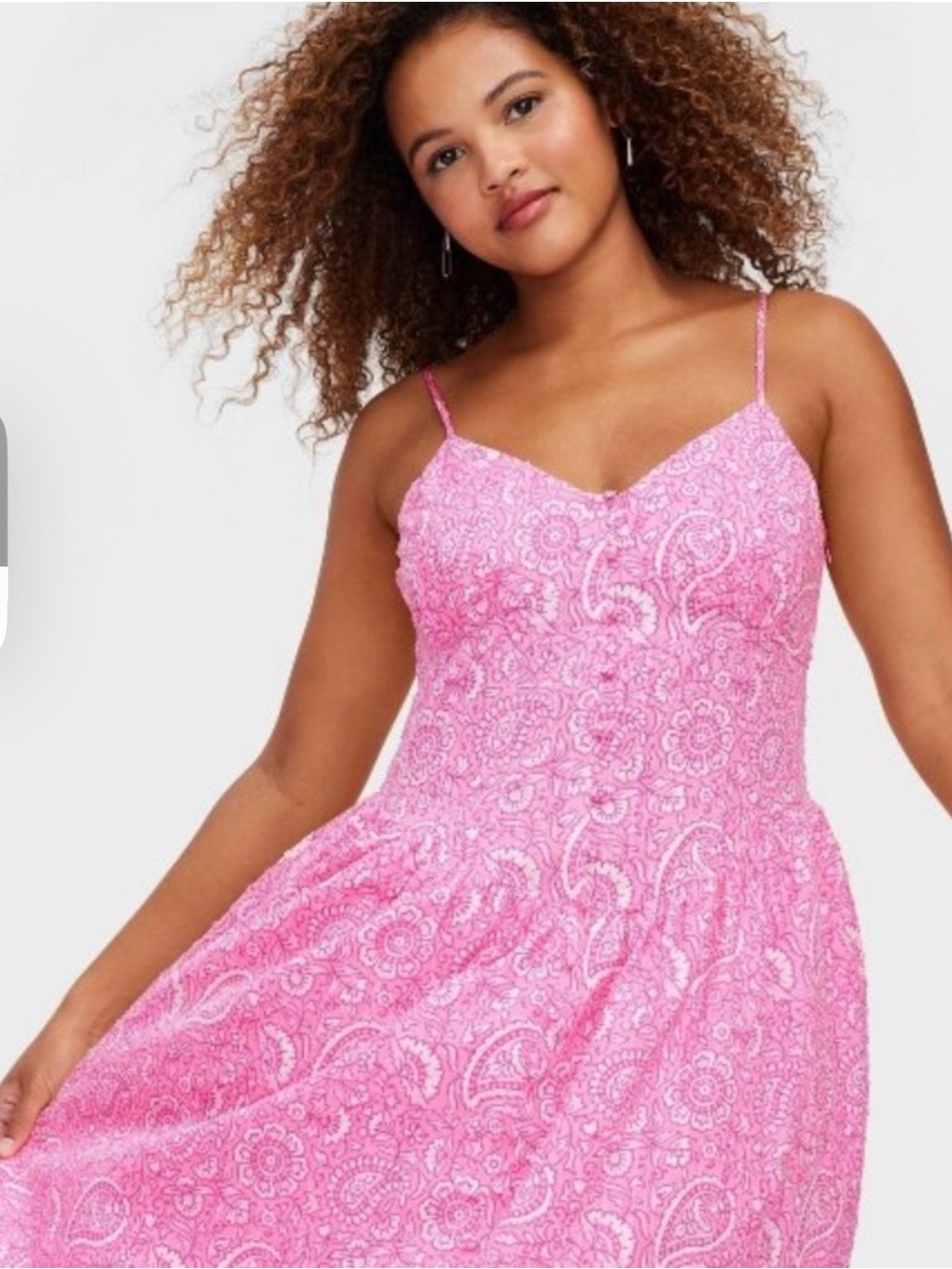 NWOT Roller Rabbit Pink Paisley Sundress